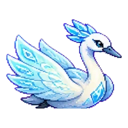 Runeswan - Etherial-type Soltokemon