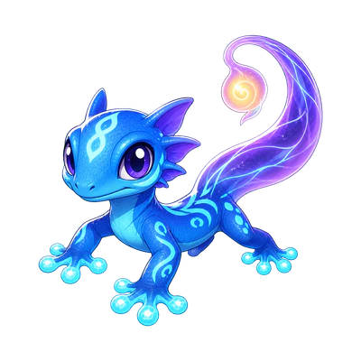 Soulgecko - Etherial-type Soltokemon