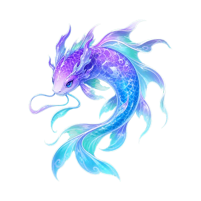 Spectrafin - Etherial-type Soltokemon