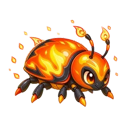 Cinderbug - Fire-type Soltokemon