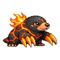 Embermole - Fire-type Soltokemon