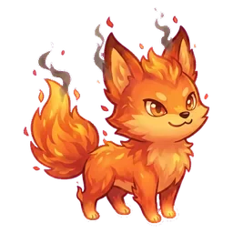 Flickyro - Fire-type Soltokemon