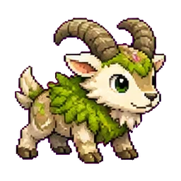 Mossgoat - Grass-type Soltokemon
