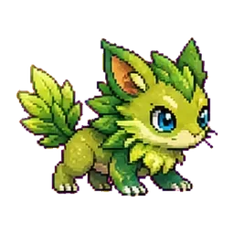 Spriglynx - Grass-type Soltokemon