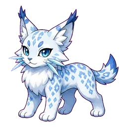 Icicleynx - Ice-type Soltokemon