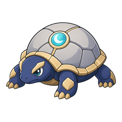 Duskshell - Lunar-type Soltokemon