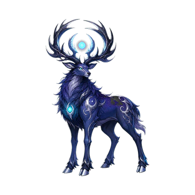 Eclipseelk - Lunar-type Soltokemon