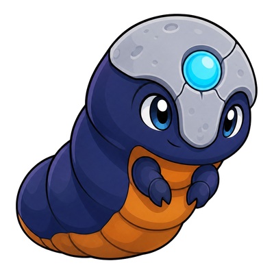 Glimworm - Lunar-type Soltokemon