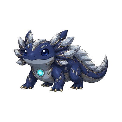 Regolotl - Lunar-type Soltokemon