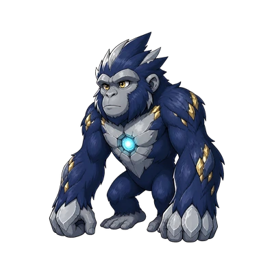 Selenape - Lunar-type Soltokemon