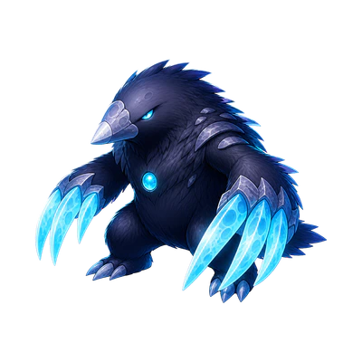 Shadowmole - Lunar-type Soltokemon