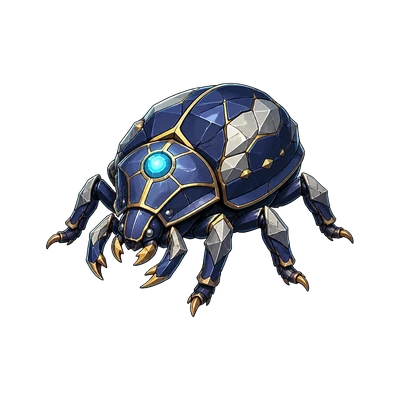 Shardscarab - Lunar-type Soltokemon