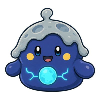 Siltslime - Lunar-type Soltokemon