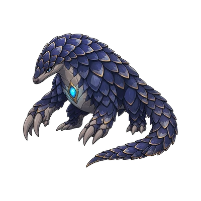 Voidpangolin - Lunar-type Soltokemon
