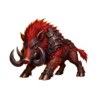 Craterboar - Martian-type Soltokemon