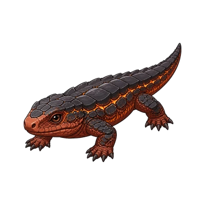 Lavaskink - Martian-type Soltokemon