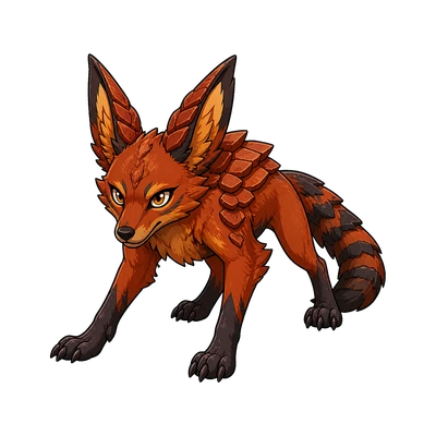 Riftpup - Martian-type Soltokemon