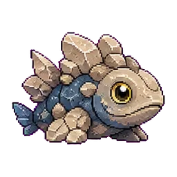 Pebblefin - Rock-type Soltokemon