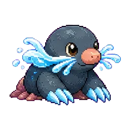 Mistmole - Water-type Soltokemon